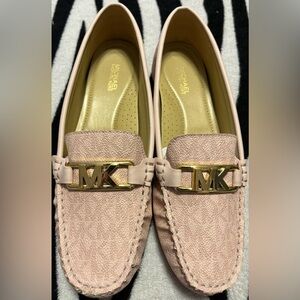 Blush pink Michael Kors loafers